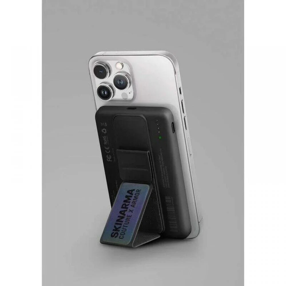 Skinarma Magnetic Powerbank 5000 mAh Power Bank With Stand - Kira Kobai - Tashqila Skinarma Magnetic Powerbank 5000 mAh Power Bank With Stand - Kira Kobai - Tashqila